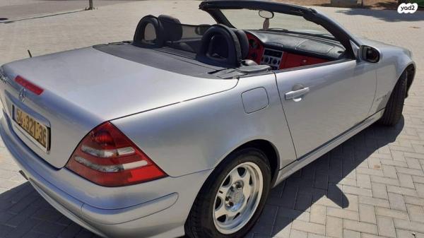 מרצדס SLK SLK200 אוט' 2.0 (163 כ''ס) בנזין 2002 למכירה בקרית גת