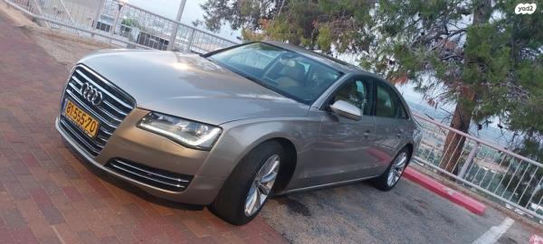 אאודי A8 4X4 אוט' 4.2 (372 כ''ס) בנזין 2010 למכירה בחיפה