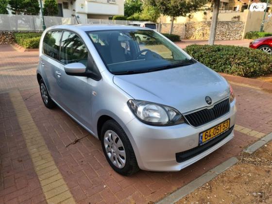 סקודה סיטיגו / Citigo Ambition אוט' 1.0 (60 כ''ס) בנזין 2014 למכירה בכפר יונה