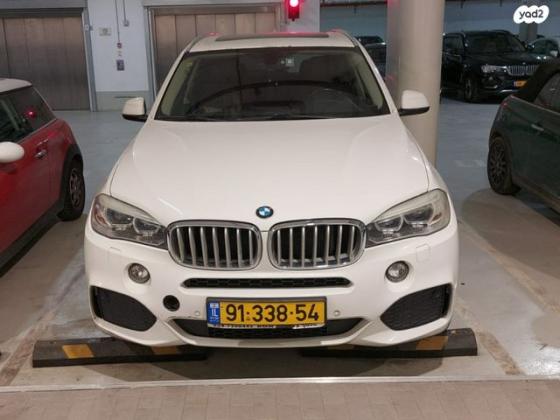 ב.מ.וו X5 4X4 XDRIVE30D Luxury אוט' דיזל 7 מ' 3.0 (258 כ''ס) דיזל 2016 למכירה בג'ת