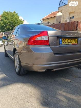 וולוו S80 Luxury אוט' 2.5 (231 כ''ס) בנזין 2010 למכירה בירושלים