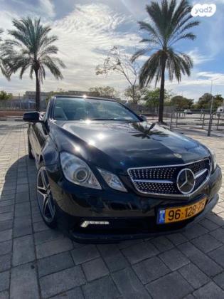 מרצדס E-Class קופה / קבריולט E250 Cab Edition קבריולט אוט' 2.0 (211 כ''ס) בנזין 2013 למכירה בראשון לציון