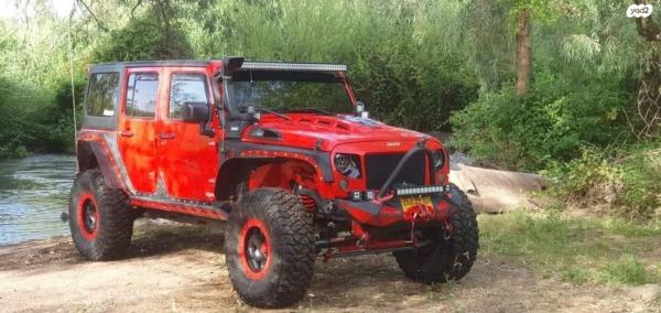 ג'יפ / Jeep רנגלר ארוך 4X4 Unlimited Sport אוט' 3.6 (280 כ''ס) ק'-2 בנזין 2017 למכירה בכרמיאל