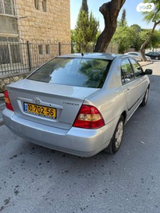 טויוטה קורולה Sun אוט' 1.6 (110 כ''ס) בנזין 2004 למכירה בירושלים