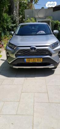 טויוטה RAV4 הייבריד E-xperience הייבריד 5 דל' אוט' 2.5 (178 כ''ס) בנזין 2021 למכירה בבאר שבע