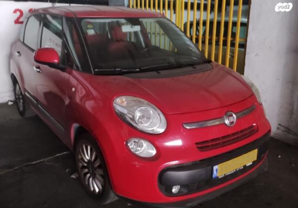 פיאט 500L Pop Star ידני 5 מק' 1.4 (95 כ"ס) בנזין 2016 למכירה בראשון לציון