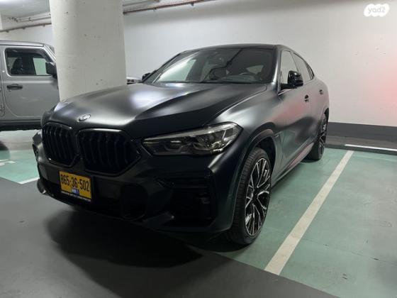 ב.מ.וו X6 4X4 M50I Performance M אוט' 4.4 (523 כ''ס) בנזין 2022 למכירה בנתניה