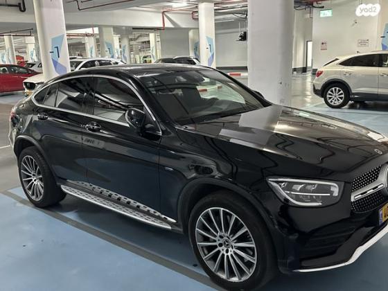 מרצדס GLC GLC300E AMG Coupe הייבריד אוט' 2.0 (211 כ''ס) היברידי חשמל / בנזין 2021 למכירה בחולון