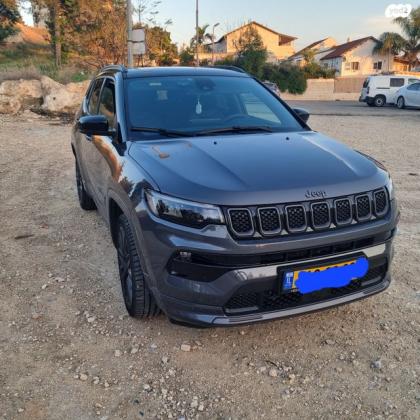 ג'יפ / Jeep קומפאס S-Model אוט' 1.3 (150 כ"ס) בנזין 2022 למכירה בפתח תקווה