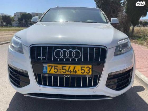 אאודי Q7 4X4 Sport Design אוט' דיזל 7 מק' 3.0 (245 כ''ס) דיזל 2015 למכירה באשקלון