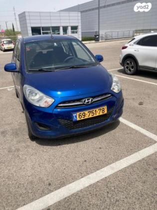 יונדאי i10 Inspire אוט' 1.1 (69 כ"ס) בנזין 2011 למכירה בחולון