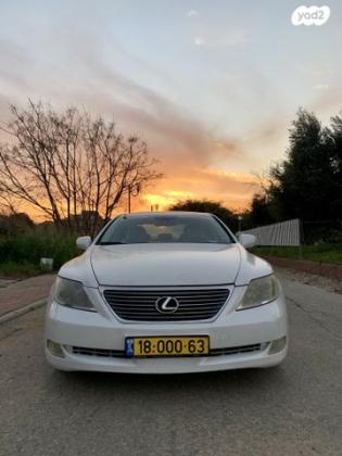 לקסוס LS460 Luxury אוט' 4.6 (381 כ"ס) בנזין 2008 למכירה בניר גלים