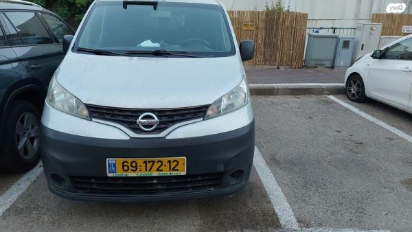 ניסאן NV200 Upper ידני דיזל 5 מק' 1.5 (90 כ''ס) דיזל 2013 למכירה בנשר