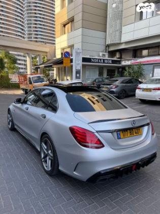 מרצדס C-Class C63S AMG אוט' 4.0 (510 כ"ס) בנזין 2018 למכירה בראשון לציון