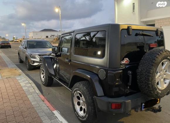 ג'יפ / Jeep רנגלר קצר 4X4 Sport אוט' 3.6 (280 כ''ס) בנזין 2012 למכירה באשקלון