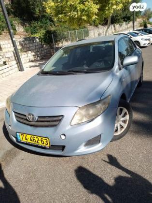 טויוטה קורולה GLI רובוטית 1.6 (124 כ"ס) בנזין 2008 למכירה בצפת