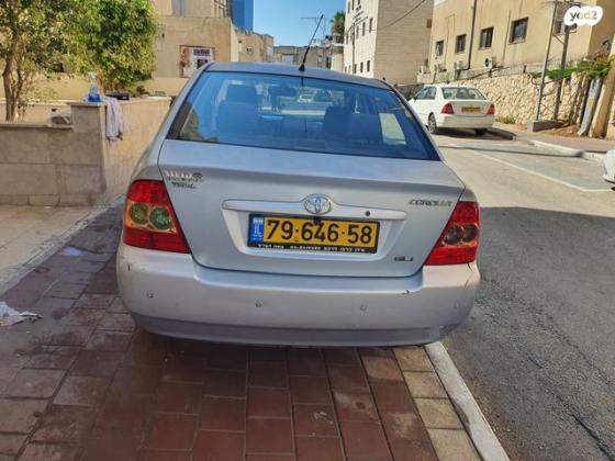 טויוטה קורולה GLI אוט' 1.6 (110 כ''ס) בנזין 2005 למכירה בבני ברק