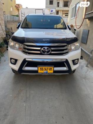 טויוטה היילקס 4X4 4X4 Adventure דאבל קבינה אוט' דיזל 2.4 (150 כ''ס) דיזל 2017 למכירה בג'ת