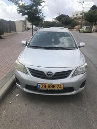 טויוטה קורולה Sun אוט' 1.6 (124 כ"ס) בנזין 2011 למכירה ברבבה