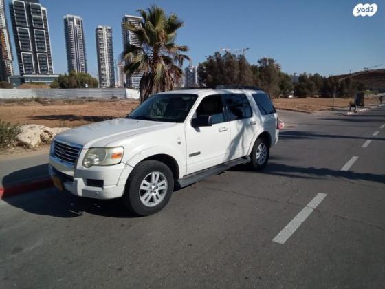 פורד אקספלורר 4X4 XLT אוט' 7 מק' 4.6 (296 כ''ס) בנזין 2008 למכירה בבת ים