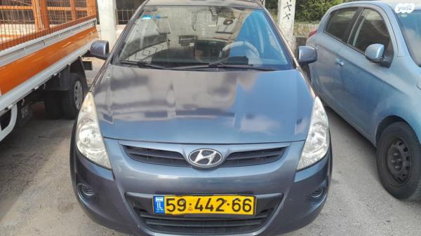 יונדאי i20 GLI אוט' 1.4 (100 כ"ס) בנזין 2009 למכירה בתל אביב יפו