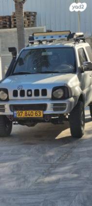 סוזוקי ג'ימני 4X4 JLX-L אוט' 1.3 (85 כ''ס) בנזין 2008 למכירה בכפר קרע