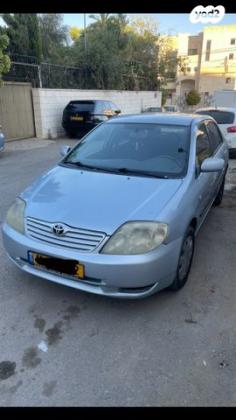 טויוטה קורולה Sun אוט' 1.6 (110 כ''ס) בנזין 2007 למכירה בירושלים