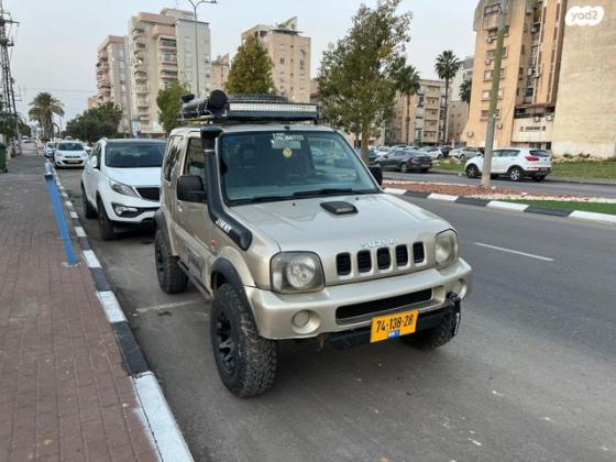 סוזוקי ג'ימני 4X4 JLX אוט' 1.3 (82 כ''ס) בנזין 2001 למכירה בעפולה