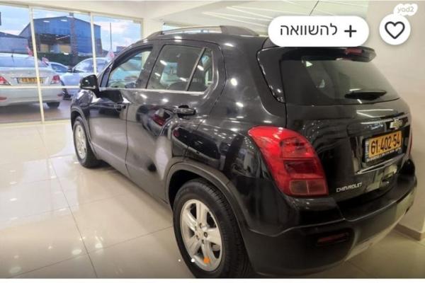 שברולט טראקס LT אוט' 1.8 (140 כ"ס) בנזין 2014 למכירה בירושלים