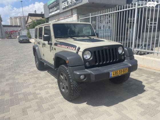 ג'יפ / Jeep רנגלר ארוך 4X4 Rubicon אוט' 3.6 (280 כ''ס) בנזין 2018 למכירה ברמת גן