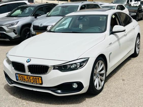 ב.מ.וו סדרה 4 420I Luxury גראן קופה אוט' 2.0 (184 כ"ס) בנזין 2019 למכירה בנצרת