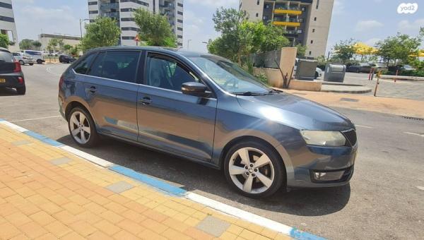 סקודה ראפיד ספייסבק Sport אוט' 1.4 (125 כ''ס) בנזין 2017 למכירה באור עקיבא