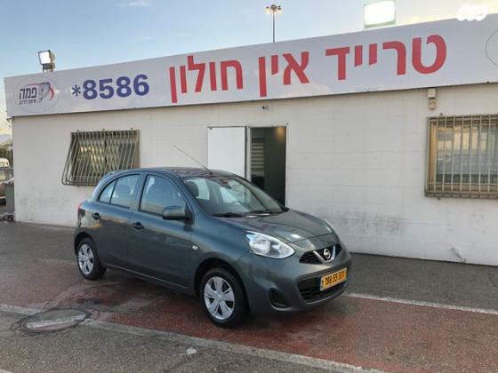 ניסאן מיקרה Visia אוט' 1.2 (80 כ''ס) בנזין 2018 למכירה בחולון