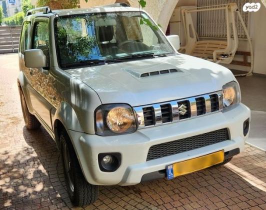 סוזוקי ג'ימני 4X4 GLX אוט' 1.3 (85 כ''ס) בנזין 2015 למכירה בראשון לציון