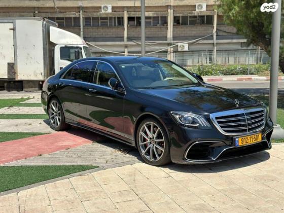 מרצדס S-Class S560E Amg Edition הייבריד אוט' 3.0 (367 כ''ס) היברידי חשמל / בנזין 2019 למכירה באור עקיבא