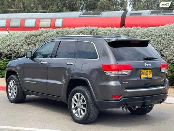 ג'יפ / Jeep גרנד צ'ירוקי 4X4 Limited אוט' 3.6 (282 כ"ס) בנזין 2015 למכירה בנתניה