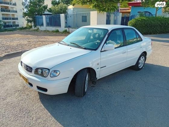 טויוטה קורולה GLI אוט' 1.6 (99-02)- 110 כ"ס בנזין 2001 למכירה בחיפה