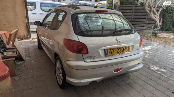 פיג'ו 206 GTI ידני 3 דל' 2.0 (138 כ''ס) בנזין 2004 למכירה בדאלית אל כרמל