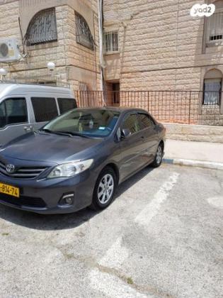 טויוטה קורולה GLI אוט' 1.6 (124 כ''ס) בנזין 2011 למכירה בירושלים