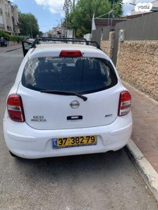 ניסאן מיקרה Visia ידני 1.2 (80 כ''ס) בנזין 2012 למכירה בחולון