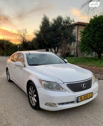 לקסוס LS460 Luxury אוט' 4.6 (381 כ"ס) בנזין 2008 למכירה בניר גלים