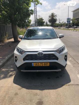 טויוטה RAV4 הייבריד E-xperience הייבריד 5 דל' אוט' 2.5 (178 כ''ס) בנזין 2019 למכירה בחולון