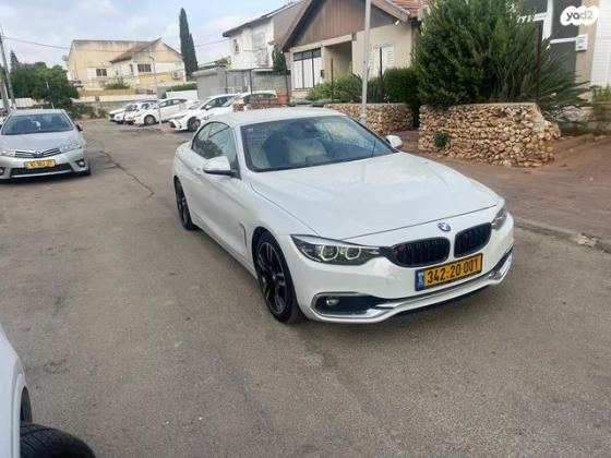 ב.מ.וו סדרה 4 420I Luxury קבריולט אוט' 2.0 (184 כ"ס) בנזין 2019 למכירה בכפר סבא