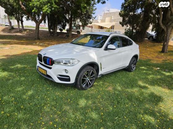 ב.מ.וו X6 4X4 XDRIVE30D Luxury אוט' דיזל 3.0 (258 כ''ס) דיזל 2016 למכירה בנהריה