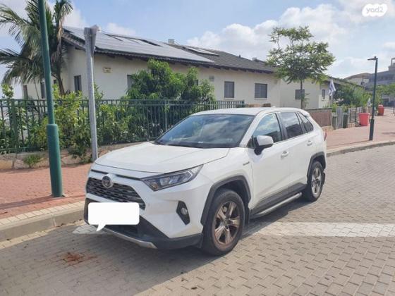 טויוטה RAV4 הייבריד E-xperience הייבריד 5 דל' אוט' 2.5 (178 כ''ס) בנזין 2021 למכירה בכפר סבא