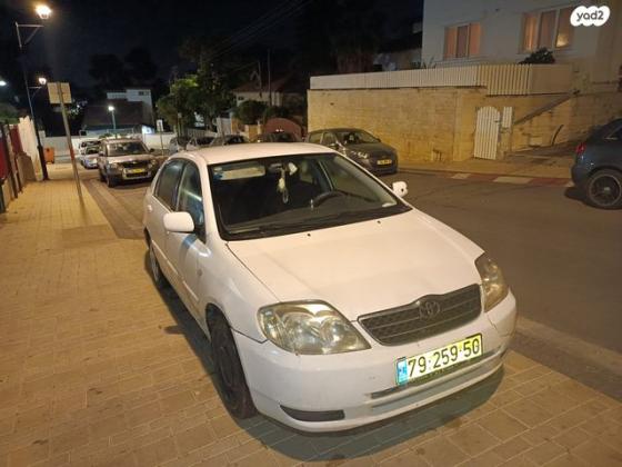 טויוטה קורולה GLI אוט' 1.6 (110 כ''ס) בנזין 2003 למכירה בגדרה