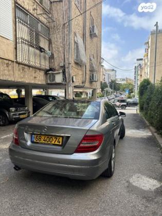 מרצדס C-Class C200 Avantgarde אוט' 1.8 (184 כ''ס) בנזין 2012 למכירה בראשון לציון