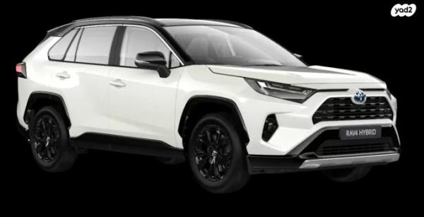 טויוטה RAV4 הייבריד E-motion Sky הייבריד אוט' 2.5 (178 כ''ס) בנזין 2023 למכירה בחיפה