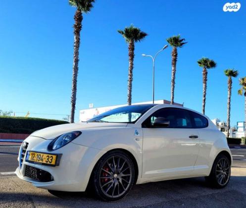 אלפא רומיאו מיטו / MITO QV Volante אוט' 1.4 (170 כ"ס) בנזין 2015 למכירה בחיפה