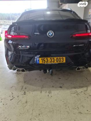 ב.מ.וו X4 4X4 XDRIVE 20I M-Sport אוט' 2.0 (184 כ''ס) בנזין 2022 למכירה בכרמיאל